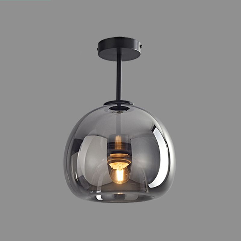 Nordic Style 1-Light Ceiling Lamp Geometry Shape Ceiling Light for Living Room