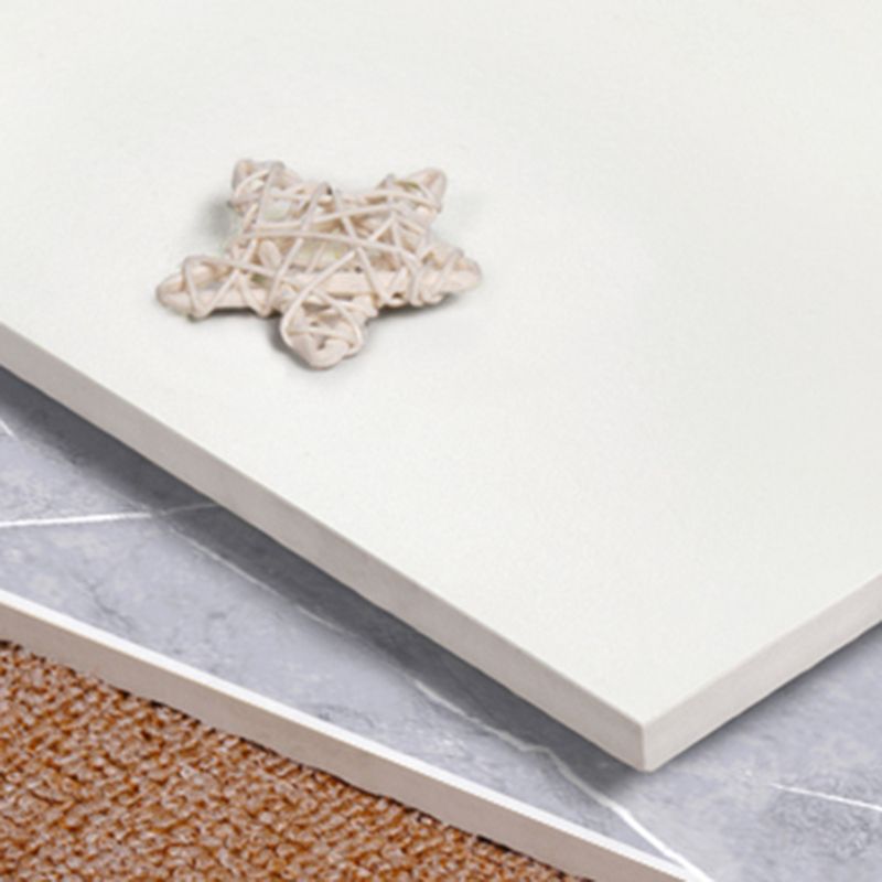 Rectangular Marbling Peel & Stick Tile Stain Resistant Single Tile for Bathroom Backsplash