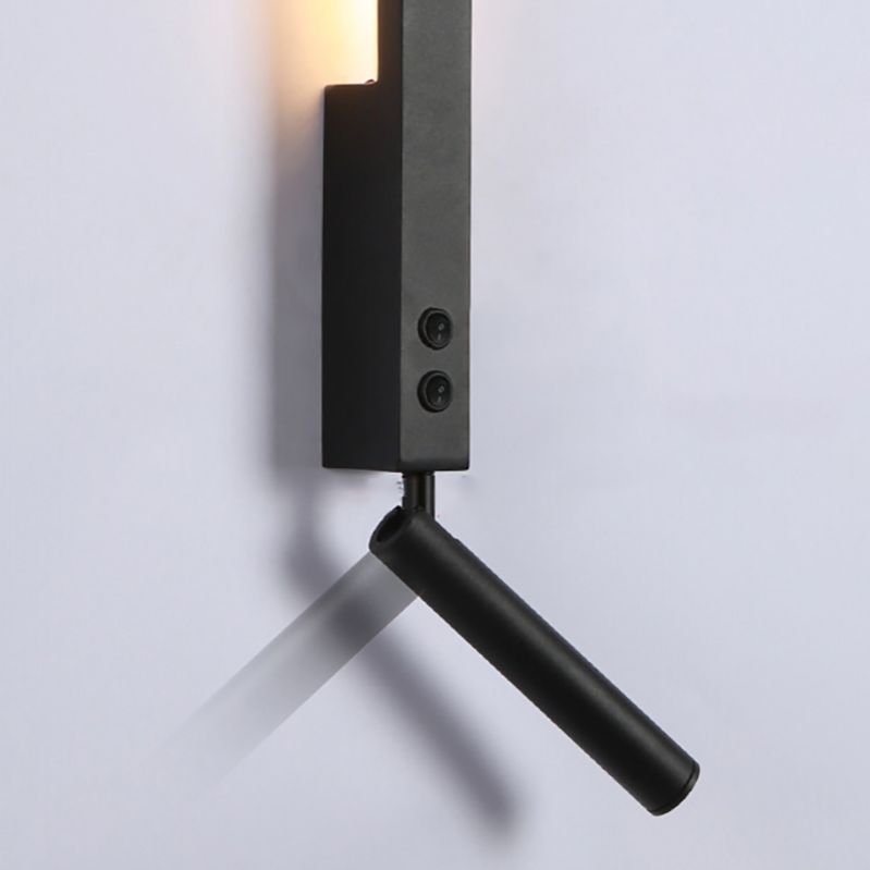 MODERNO STYLE SCONCE MALOTTO METALE 2 LIGHT LIGHTURA PER LA CAMERA DA LETTO