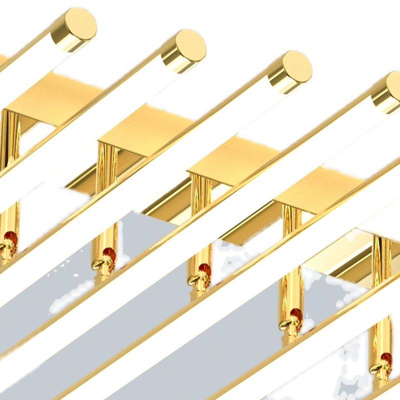 Luz de techo lineal nórdico Luz de montaje de aluminio de aluminio de aluminio para sala de estar