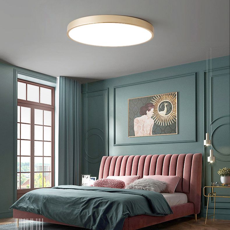 Sphere Led Surface Mount Ceiling Lights Modern Plastic Flushmount