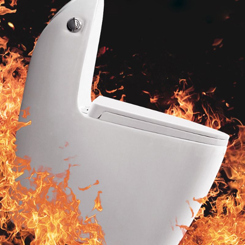 Modern Ceramic Flush Toilet Floor Mounted Urine Toilet for Washroom