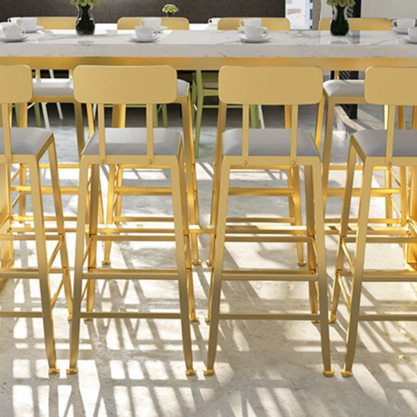 1/9 Pieces Bar Table Set Rectangular Bar Stool and Table Set