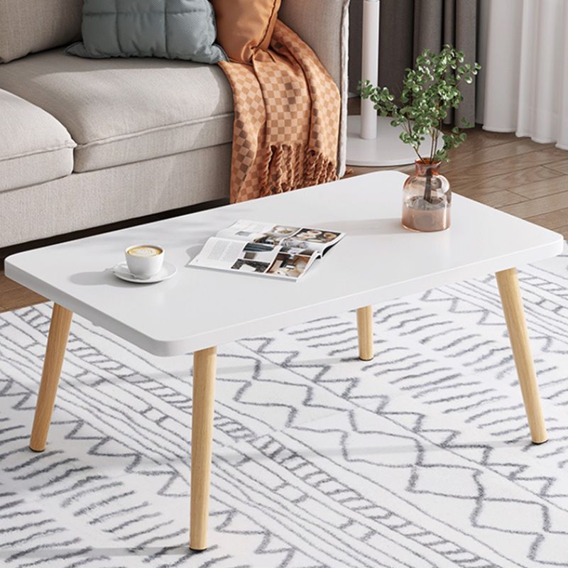 4 Legs Base Design Square/rectangular Wood-based Board Table Coffee Table