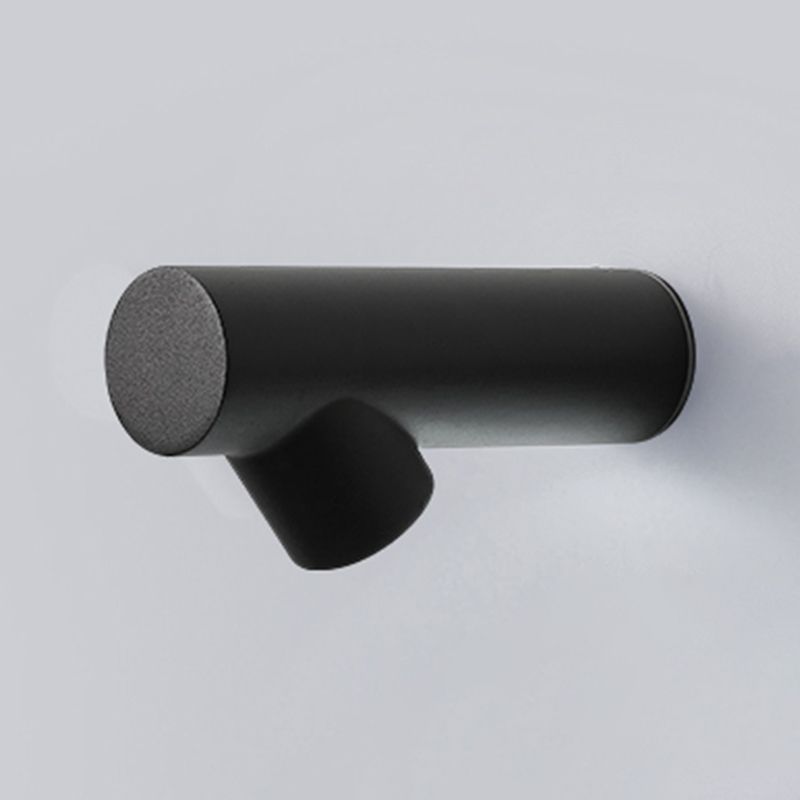 Aluminum LED Wall Fixture in Black / White Finish Modern Wall Spotlight