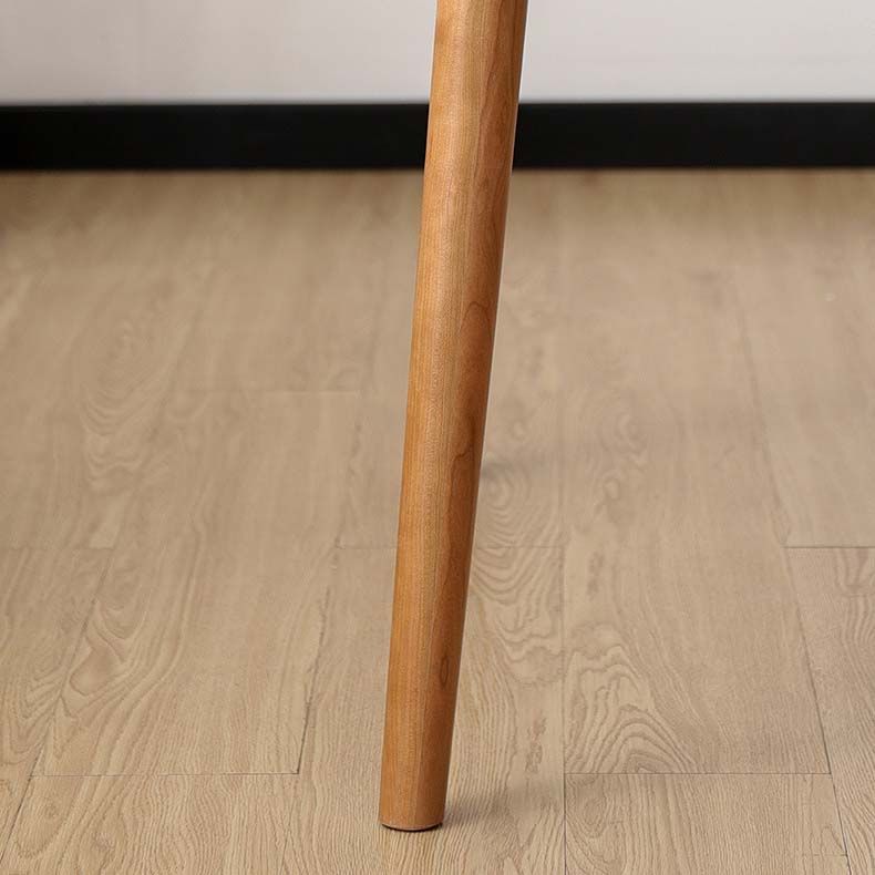Industrial 4 Legs Dining Table Pine Wood Table for Dining Room