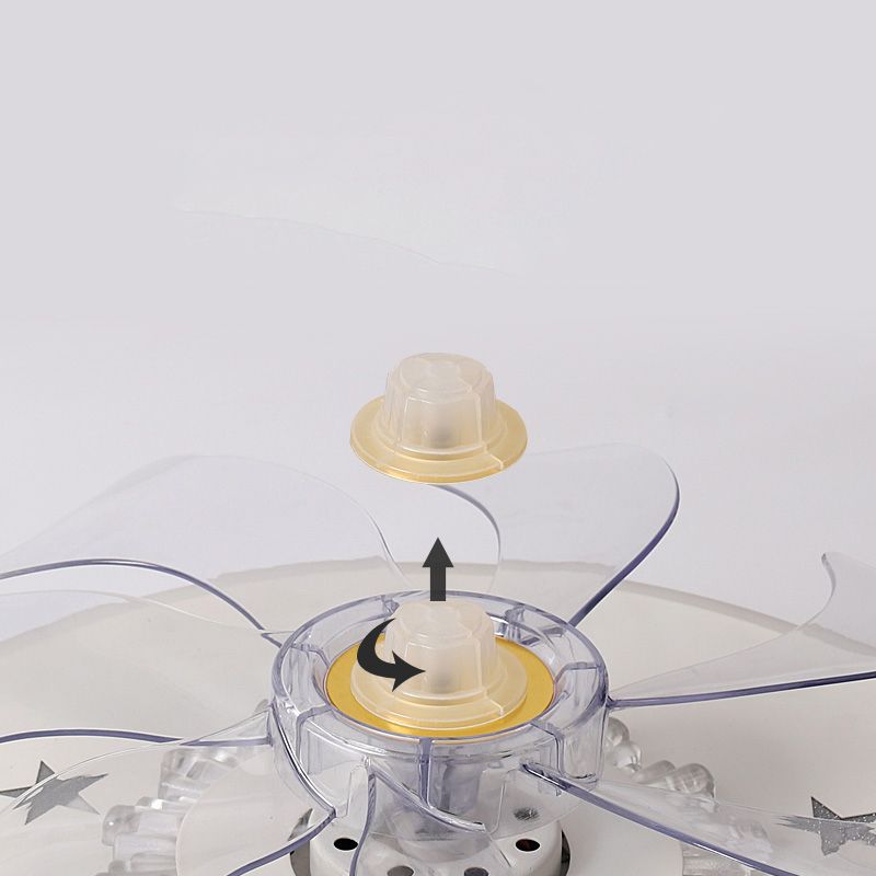 Modern Style Ceiling Fan Lighting Metal Multi Light Ceiling Fan Lighting for Bedroom