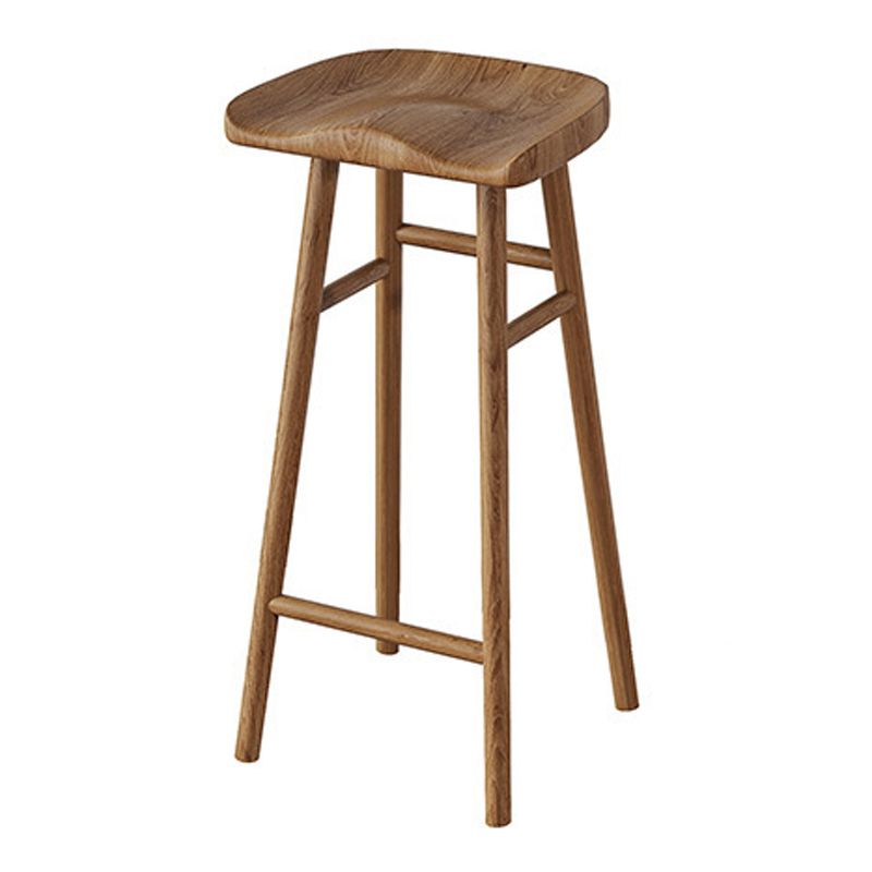 Modern Bar Table Set 1/2/3 Pieces Rectangle Bar Table with High Wood Stools