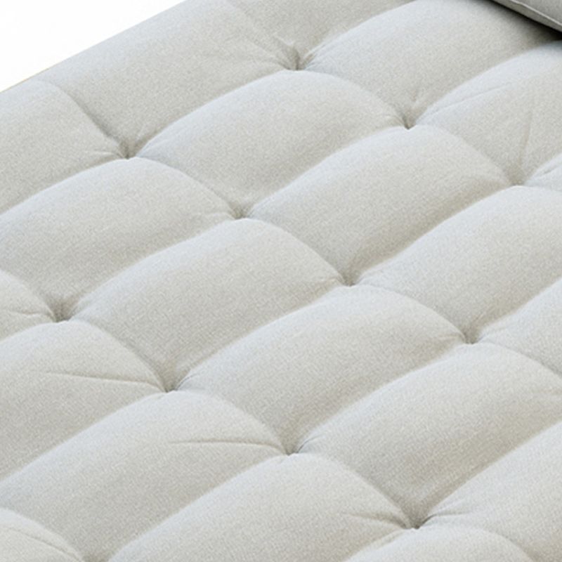 Contemporary Tight Back Sofa 35.43"High Armless Sofa for Apartment