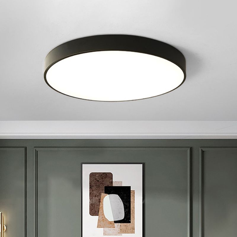 Ronde inbouw plafondarmatuur Modern acryl inbouwlicht