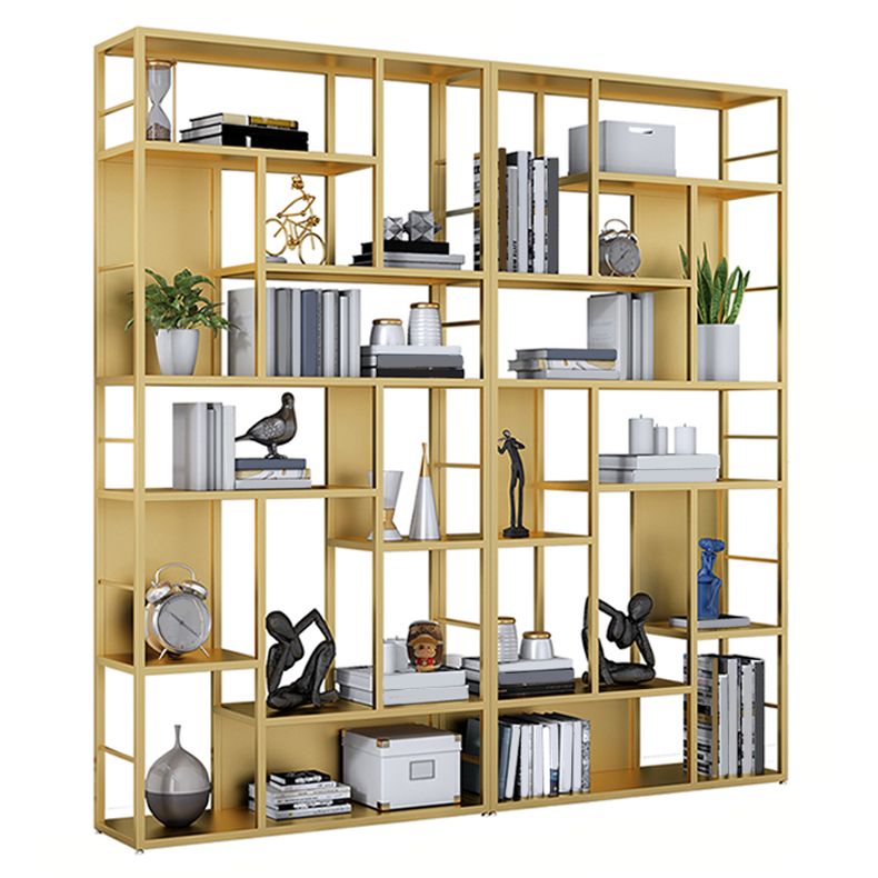 11.81"W Bookcase Contemporary Style Open Back Bookshelf for Home Office