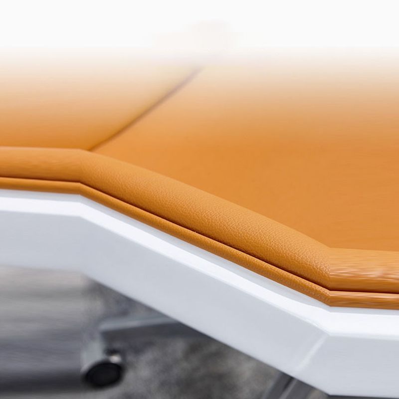 Ergonomic Faux Leather Desk Chair Home Office Swivel Armless Chair