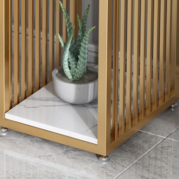 Contemporary Style Bar Table Set 1/3 Pieces Stone Bar table with Upholstered Stools