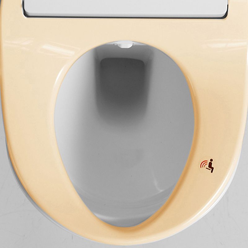 Contemporary One Piece Toilet Bowl Wall Mount Porcelain Urine Toilet