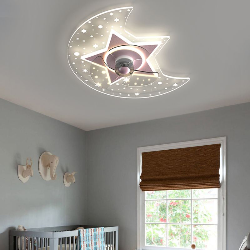 Moon Shape Metal plafond venti