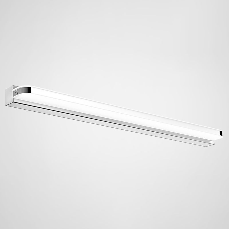 Simple LED Mirror Front Light Modern Vanity Light with Acrylic Shade for Bathroom