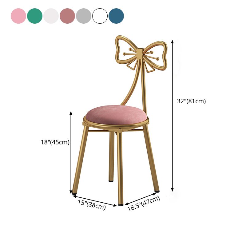 Silla de comedor tapizada de estilo escandinavo, silla con respaldo abierto, silla individual