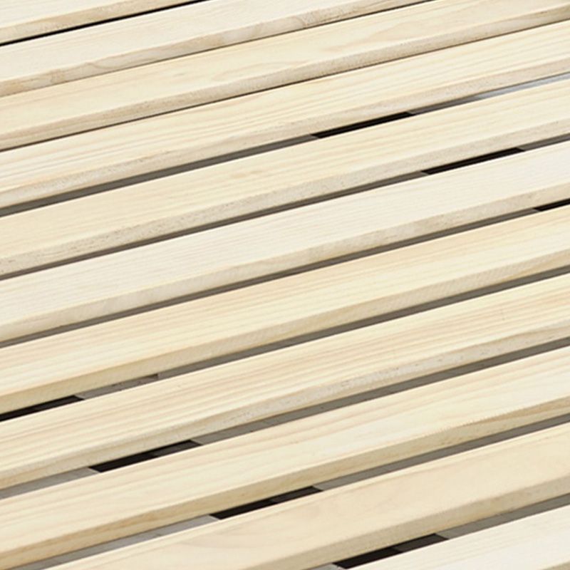 Genuine Leather Panel Bed Solid Color Upholstered Headboard Standard Bed