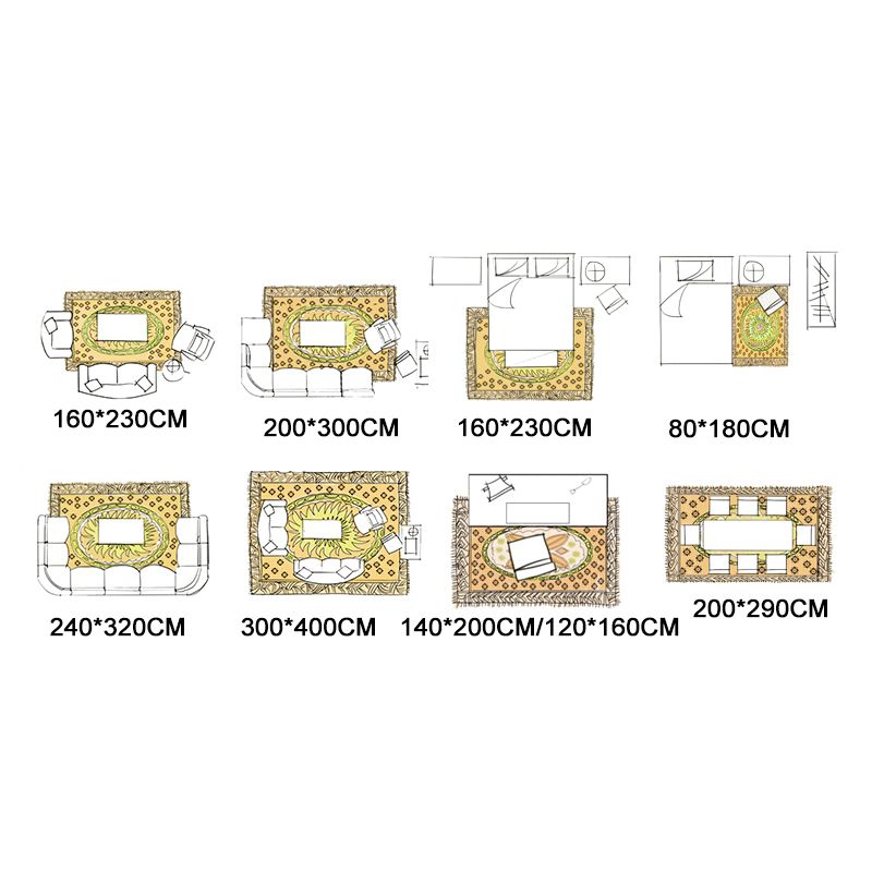 Human Face Abstract Carpet Area Carpet Non-Slip Backing Rug for Living Room