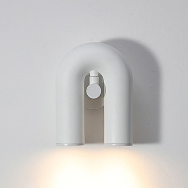 2-Light Geometric Wall Mount Light Modern Style Resin Wall Mount Lighting
