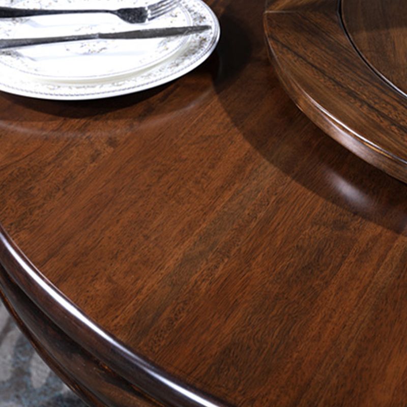 Solid Wood Dining Room Table Traditional Pedestal Dining Table