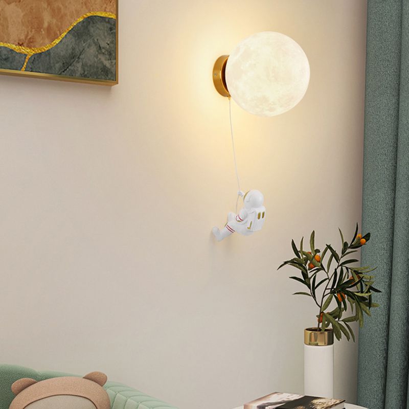 Contemporary Globe Sconce Lights Glass 1 Light Wall Lighting Fixtures