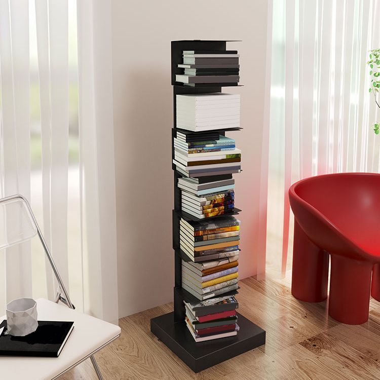 13.78"W Bookshelf Contemporary Style Invisible Bookcase for Office Study Room