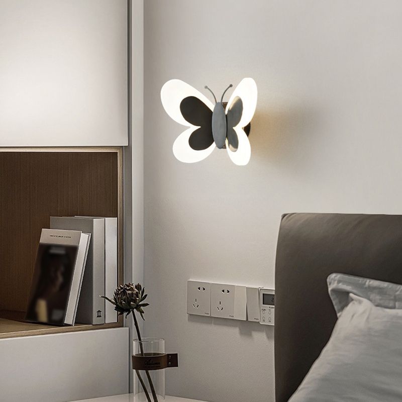 1-Light Geometric Wall Sconce Light Modern Metal Wall Sconce Lighting