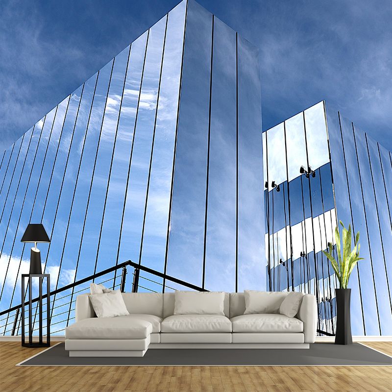 Nice Building Wall Mural Decal Eco-friendly Mural Wallpaper for Living Room