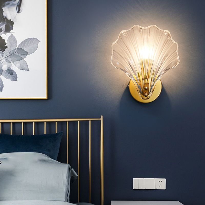 Einzigartige Form Glas Wand Licht modern