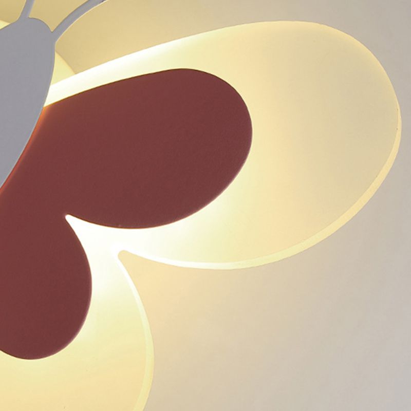 Modern Style Metallic Wall Light Creative LED Wall Light Sconce for Kids' Room