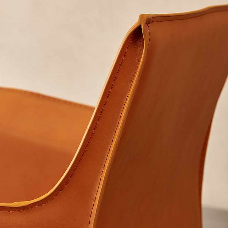 Indoor Dining Side Chair Parsons Metal Legs Dining Room Chair