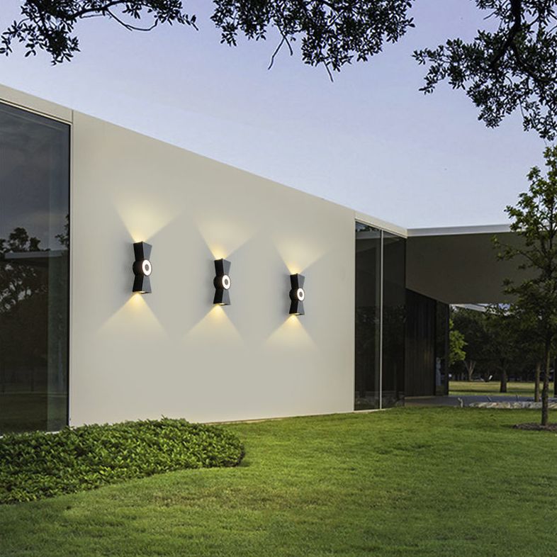 Chinese Knot Shaped Creative LED Wall Lamp Modern Simplicity Style Ambiance Decorative Wall Sconce for Courtyard Aisle