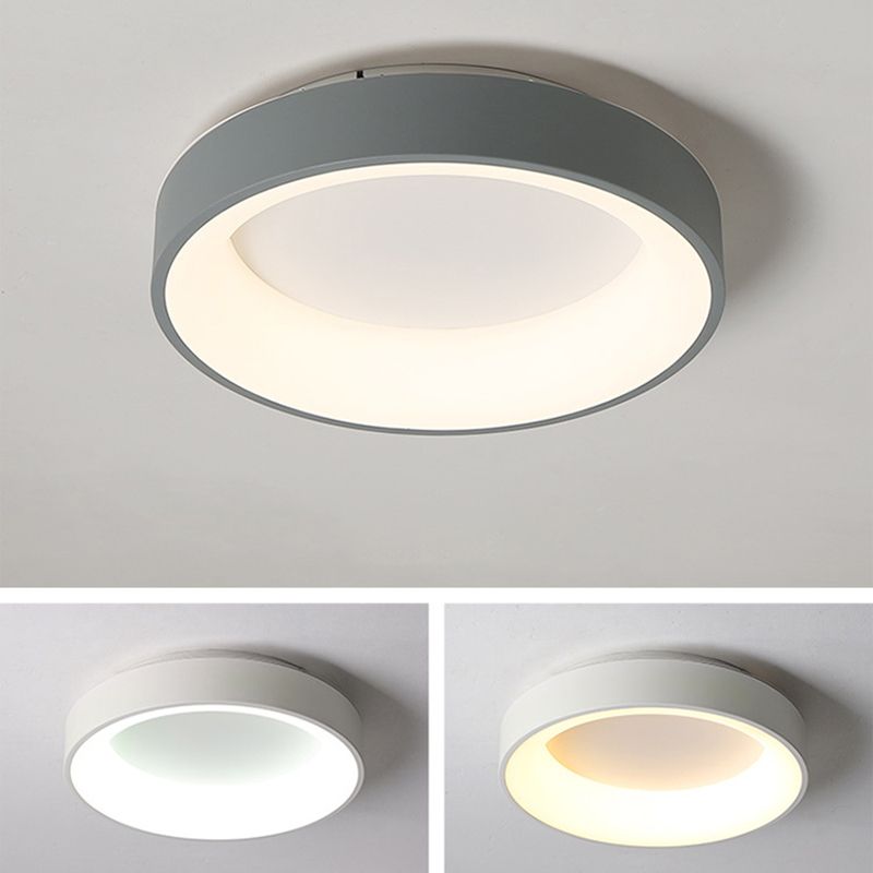 Circular Flush Mount Ceiling Lights Modern Acrylic Flush Light