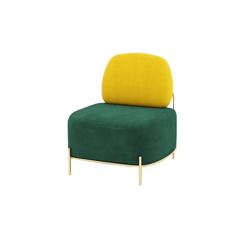 Contemporary Armless Sofa with Tight Back for Apartment Sofa