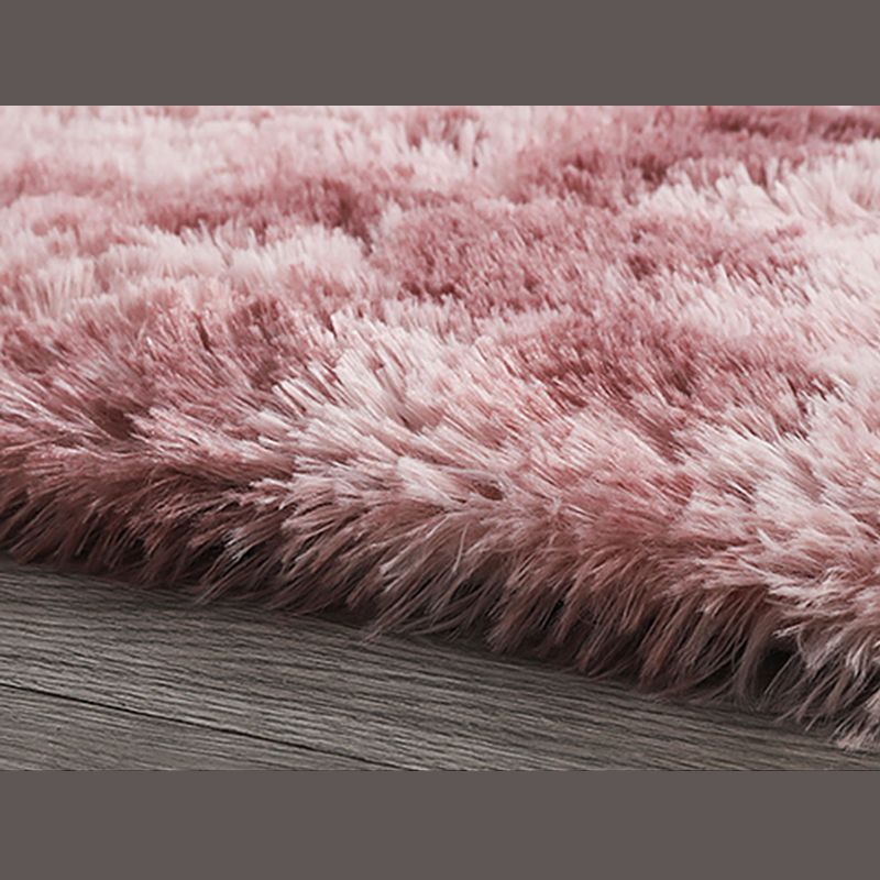 Trendy Home Decoration Shag Rug Tie-Dyed Indoor Carpet Polyester Non-Slip Backing Area Carpet