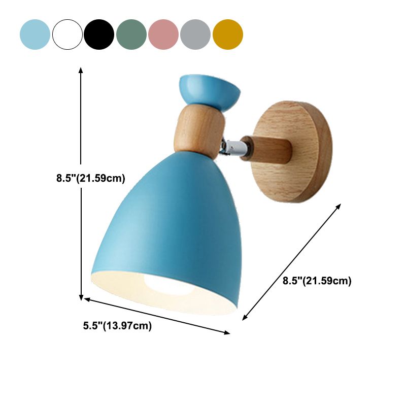 Modern Colorful Wall Light Fixture Creative Wall Light Sconce for Bedroom