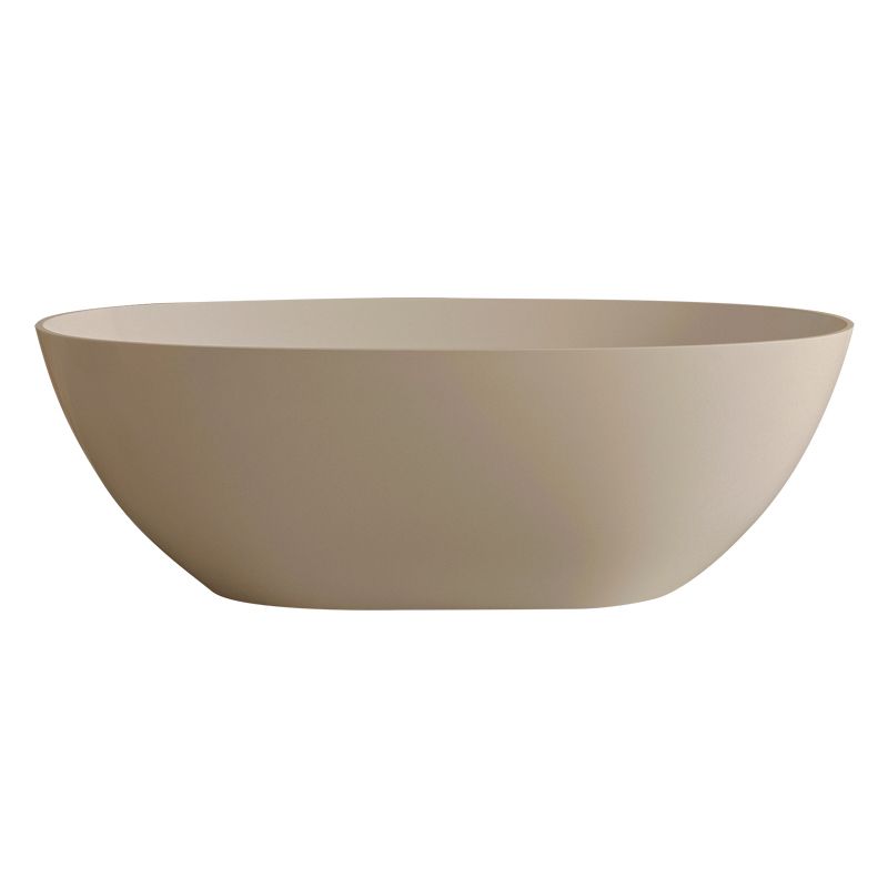 Soaking Stand Alone Bathtub Antique Finish Back to Wall Bath Tub (Faucet not Included)