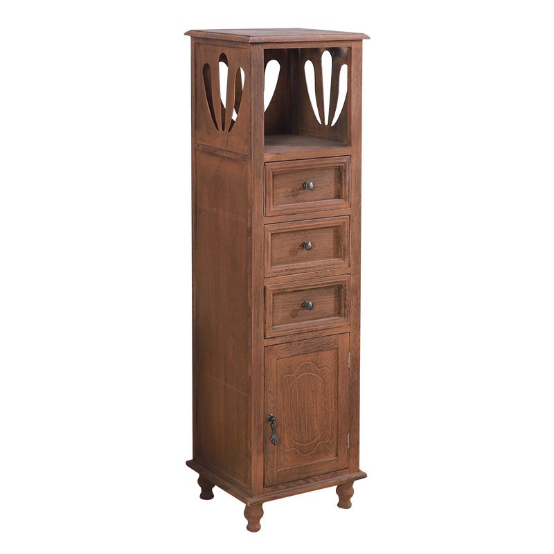 Nautical Bedroom Wooden Storage Chest Vertical 12" W Chest with Drawers