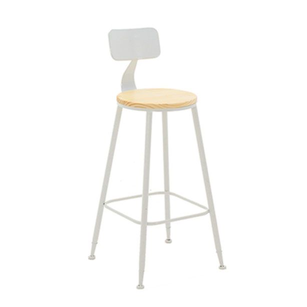 Modern Bar Set 1/2/5 Pieces Rectangle Trestle Wood and Metal Table and Stool Set