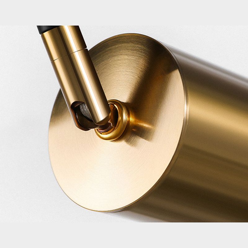 Cilindros Luz de techo colgante Simplicidad Estilo de metal Metal Black Island Light