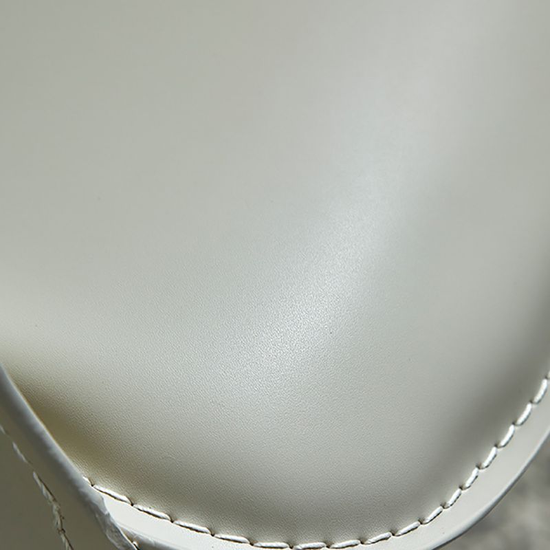 Modern Style Metal Dining Chairs Leather Arm Dining Room Chairs for Home Use