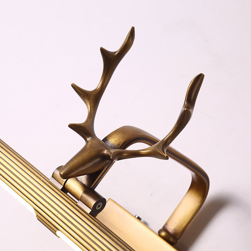 Modern Minimalist Style Linear Wall Mounted Vanity Lights Metal Vanity Lighting for Lavatory