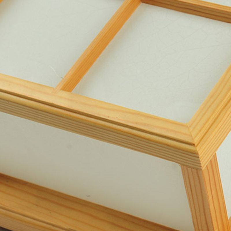 Contemporary Wooden Wall Sconce Light Creative Wall Light Fixture for Bedroom