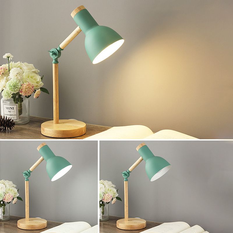 Modern Dome Nightstand Lamp Metal 1 Light Table Light