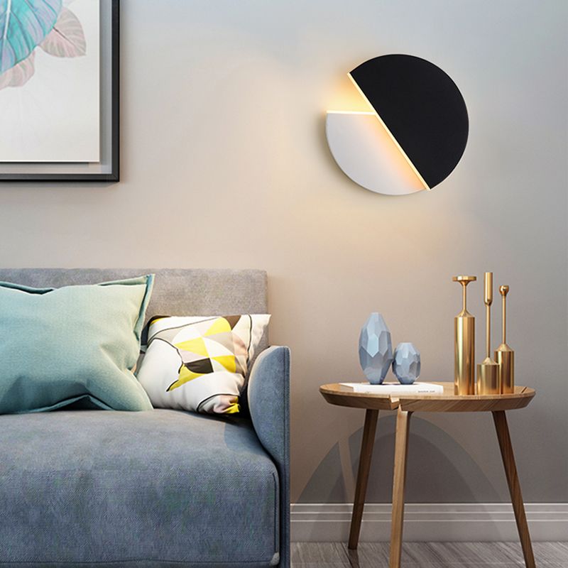 Modern Rotatable Wall Lamp 1-Light LED Wall Mount Lamp for Living Room