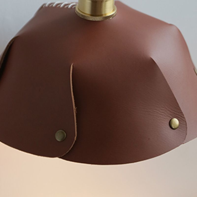 Modernism Wall Hanging Light Brown Sconce Lighting for Bedroom