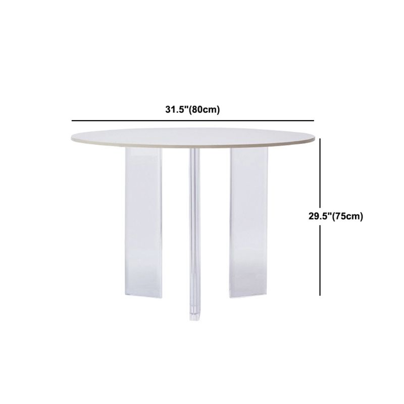 Contemporary Dining Room Set 1/2/3 Pcs Sintered Stone Top Table with Chairs