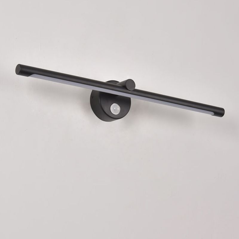 Modern Minimalist Style Linear Vanity Lighting Fixtures Metal Vanity Sconce for Toilet