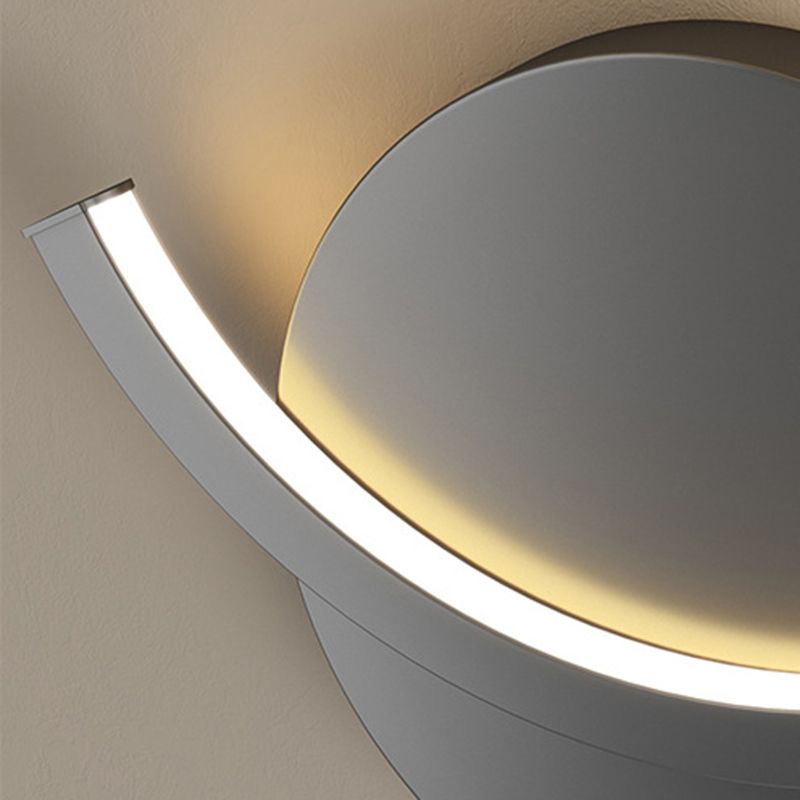Modern Minimalist style Linear Sconce Light Fixtures Metal Wall Lighting for Bedroom